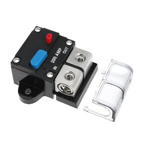 300A Circuit Breaker Resettable Vehicle Invertor Circuit Breaker Switch 12-48V for Car UTV Boat Solar Panels