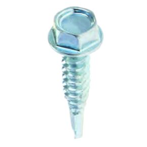#10 x 3/4" Hex Washer Head Self-Drill Screws, 100