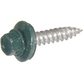 The Hillman GroupThe Hillman Group 35284 Self-Piercing Sheeters Screw Green 10 x 1 40-Pack