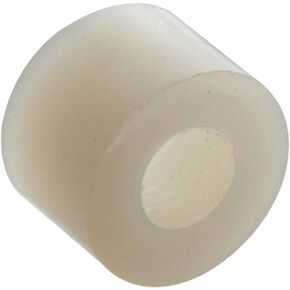 58197 1/4-20 x 1/4-Inch Tapped Nylon Spacer, 15-Pack , White