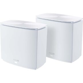 ASUS ZenWiFi AX Hybrid(XC5) AX3000 + MoCA 2.5 Mesh WiFi 6 System (2pk) - Whole Home Coverage up to 3,500 Sq.Ft. & 4+ Rooms for Thick Walls, AiMesh, Lifetime Security, Easy Setup