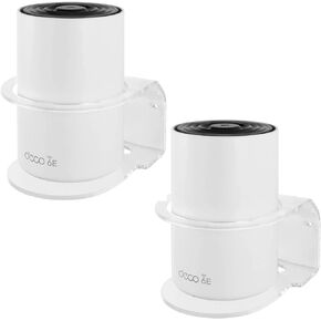 حامل تثبيت على الحائط لجهاز TP-Link Deco XE75/XE75 PRO متوافق مع TP-Link Deco(XE75/XE75 PRO) حامل نظام WiFi شبكي للمنزل بالكامل (عبوتان) in Kuwait
