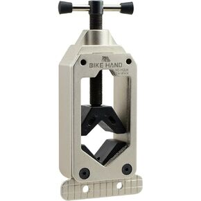 BIKEHAND Oversized Bicycle Bike Fork Steerer Seatpost Cut Saw Guide - Great for Road Mountain Bike Fork Steerer & Seatpost & Handlebar - Adjustable Cut Saw Guide