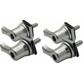 Saddlebag Mounting Hardware Theft Deterrent System Lock Fastener Bolt Nut for Harley Davidson Touring Road King Street Glide Electra Glide Road Glide 92-2024(Gloss Black)