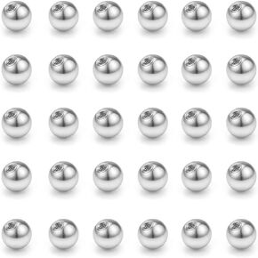 كرات بديلة للثقب العالمي من FECTAS 14 جرام، أجزاء ثقب الحديد للمجوهرات 30 قطعة in Kuwait