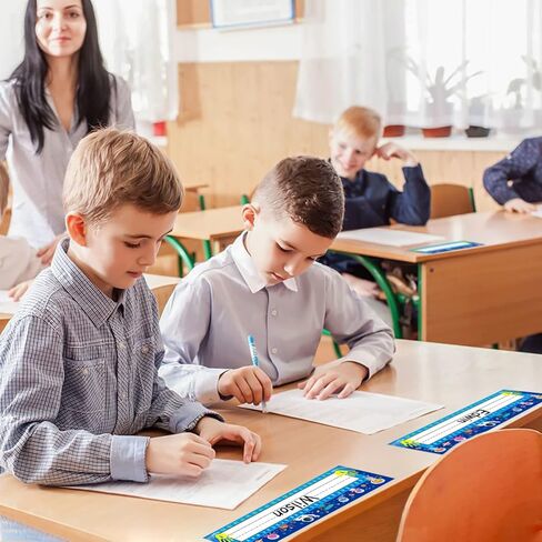 50 قطعة من علامات أسماء مكتب الفضاء الخارجي ولوحات أسماء الفصول الدراسية مع خط كتابة لمكاتب حجرات الطلاب وملصقات الخزانة in Kuwait