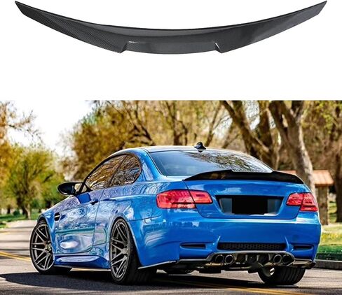 جناح سبويلر خلفي لسيارات BMW 3 Series جناح سبويلر E90 M3 M4 Style 323i 325i 325xi 328i 328i 330i 330xi 335i 335d 335i 2008-2012 (E90 سبويلر) in Saudi Arabia