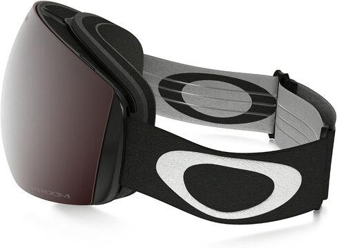 Oakley Flight Deck Prizm Snow Goggles Matte Black With Prizm Black Iridium Lens + Case in Saudi Arabia