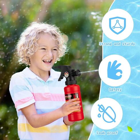 24 جهاز كمبيوتر شخصى 7 بوصة طفاية حريق Squirter Toys واقعية رجال الاطفاء المياه Squirters متعة رجال الاطفاء Squirters للبنين الفتيات حمام السباحة الشاطئ الطرف تفضل في الهواء الطلق القتال المياه اللعب تأثيري الدعائم in Saudi Arabia