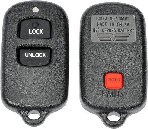 Dorman 13663 Keyless Remote Cases Repair Compatible with Select Scion/Toyota Models, Black in Kuwait