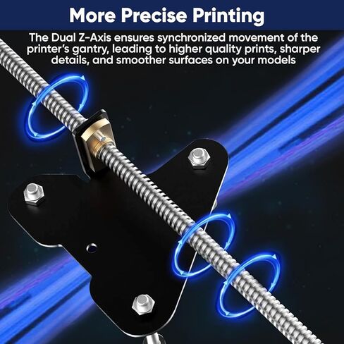 Creality Sprite Extruder Pro محرك الأقراص المباشر مع جميع المعادن Hotend ومجموعة ترقية المحور Z المزدوج مع برغي الرصاص وشريط ضوء LED لـ Ender 3، Ender 3 Pro، Ender 3 V2 in Kuwait