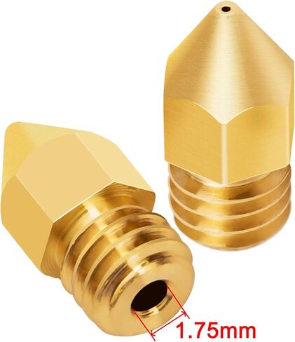 30 قطعة من فوهات الطارد MK8، فوهات طابعة ثلاثية الأبعاد لـ MK8 12 قطعة (0.4 مم) و3 قطع (0.2 مم، 0.3 مم، 0.5 مم، 0.6 مم، 0.8 مم، 1.0 مم) لـ Makerbot Creality CR-10 Ender 3 5 in Kuwait