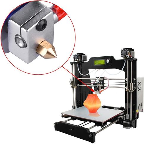 30 قطعة من فوهات الطارد MK8، فوهات طابعة ثلاثية الأبعاد لـ MK8 12 قطعة (0.4 مم) و3 قطع (0.2 مم، 0.3 مم، 0.5 مم، 0.6 مم، 0.8 مم، 1.0 مم) لـ Makerbot Creality CR-10 Ender 3 5 in Kuwait
