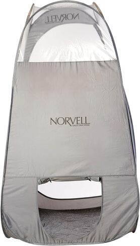 Norvell XL Mobile Spray Room Pop-Up Tent, Self Tanning Tent, Black in Saudi Arabia