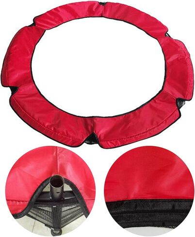 Trampoline Surround Pad, 55inch Oxford Cloth Replacement Trampoline Surround Pad Tear-Resistan-t Edge Cove-r No-n Slip Spring Protec-Tion Pad in Saudi Arabia