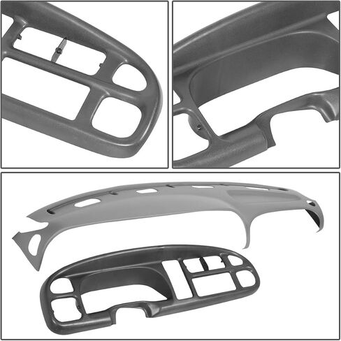 DNA MOTORING ZTL-Y-0286-BL غطاء غطاء لوحة القيادة متوافق مع سلسلة 81-91 C/K/R/V/جيمي، 87-91 بليزر، أزرق داكن in Saudi Arabia