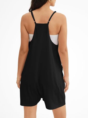 ATHMILE Rompers for Women Summer Casual Short Jumpsuits Overalls Clothes Outfits 2024 Jumpers Loose Fit Girls Maternity in Saudi Arabia