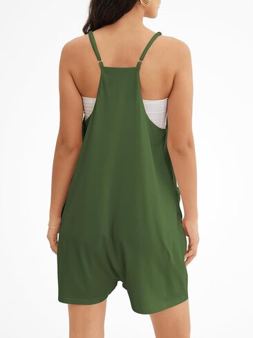 ATHMILE Rompers for Women Summer Casual Short Jumpsuits Overalls Clothes Outfits 2024 Jumpers Loose Fit Girls Maternity in Saudi Arabia