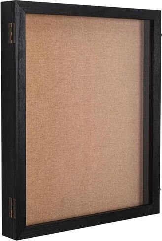 Extra Large Shadow Box 20x24, Big Shadow Boxes Display Cases with Magnetic Door for Keepsake Collages Photos Tickets Flowers Bouquet Memorial Items(Black) in Saudi Arabia