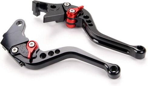 أذرع قابض فرامل قصيرة CNC قابلة للتعديل لـ Ducati 821 Monster/Dark/Stripe 2018-2022,797 Monster 2017-2020، Hypermotard 939/Strada 2018، Scrambler 62 Sixty2 2016-2021 in Kuwait
