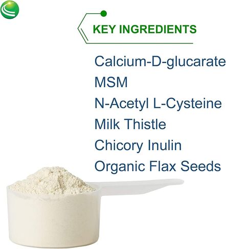 Nutra BioGenesis - BioCleanse - مزيج الحليب الشوك والكالسيوم-D-Glucarate والبروتين النباتي لتنظيف الكبد وإزالة السموم - خالي من الغلوتين، مسحوق - 1 رطل in Kuwait