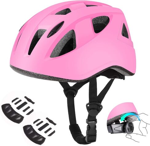 DaCool Kids Bike Helmet for 5~16 Ages Girls Boys Lightweight Toddler Youth Adjustable Cycling Skateboard Girl Helmet Safety Sport Helmet for Bicycle Skating Roller Scooter Outdoor Sports in Saudi Arabia