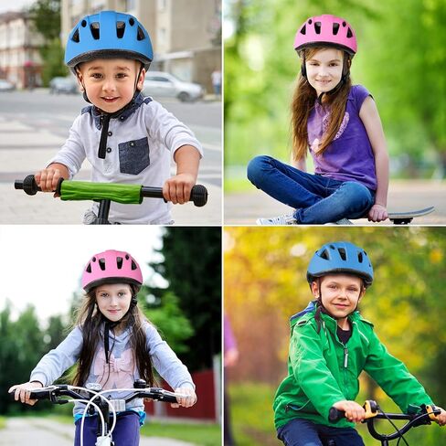 DaCool Kids Bike Helmet for 5~16 Ages Girls Boys Lightweight Toddler Youth Adjustable Cycling Skateboard Girl Helmet Safety Sport Helmet for Bicycle Skating Roller Scooter Outdoor Sports in Saudi Arabia