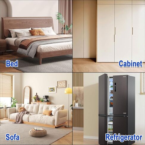 Furniture Moving Tool, Furniture Dolly 5 Wheels, Heavy Duty Furniture Movers Furniture Lifter Moving Dolly, 3300 LBS Max. Load, 5 Wheels Roller Dolly for Refrigerator, Sofa, Cabinet in Kuwait