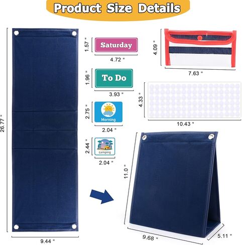 مخطط جدول مرئي للأطفال، مخطط تقويم يومي 98 بطاقة سلوك للأطفال الصغار، مخطط روتيني لمواد تعلم التوحد، مخطط حائط لاضطراب طيف التوحد، اضطراب فرط الحركة ونقص الانتباه، نزهات الفصول الدراسية المنزلية in Kuwait