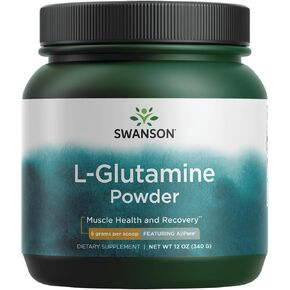 Swanson Amino Acid Ajipure L-Glutamine Powder 12 Ounce (340 g) Pwdr in Kuwait
