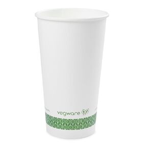 كوب أبيض ساخن قابل للتحلل من النباتات، 4 أونصة، سلسلة 62 (علبة بها 1000 قطعة) in Kuwait