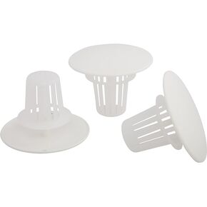 شاشات إخلاء Zirc Dental 51Z200S Cuspidor صغيرة 1-5 / 8 "أبيض 25 / Bx in Kuwait