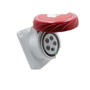 PKF16G735 415V Waterproof Concealed Straight Industrial Socket (16A 6h IP67 5P red) in Kuwait