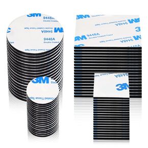 Double Sided Tape 80 Pcs Black Waterproof Double Sided Tape for Home Décor & DIY Art Crafts Supplies Strong Pad Mounting Adhesive (Not for Foam Panels) in Kuwait