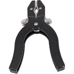 200A Crocodile Clamp High Current Electric Test Clamp ABS Sheath Pure Copper Nickel Plated Teeth Over 30mm Jaw Opening Model J60067 Black Red(Red) in Kuwait