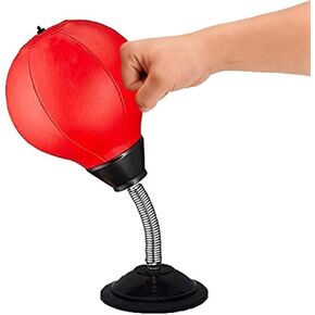 Desktop Punching Bag, Stress Buster with Suction Cup for Office Table and Counters, Heavy Duty Stress Relief Ball, Desk Boxing in Kuwait