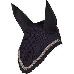 B Vertigo Monaco Ear Net - Asphalt Dark Grey - Horse in Kuwait