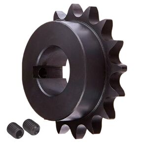 Generic Finish Bore Sprocket, 40BS20-3/4, B-Hub Sprocket, 20 Teeth, 3/4"" Finish Bore, Black in Kuwait