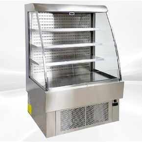 Commercial Refrigerator Open Air Merchandiser Slope 40" Wide Grab And Go Display Cooler CF380 in Kuwait