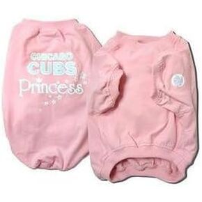 MLB Chicago Cubs Pink Pet T-shirt, Large in Kuwait