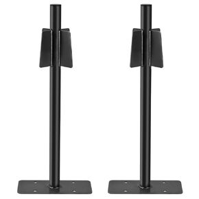 2Pcs Traffic Cone Holder for Truck – Heavy-Duty Steel Side Mount Rack, Rust-Resistant Black Powder-Coated Finish, Pre-Drilled for Easy Installation on Truck Side Rails and Utility Racks in Kuwait