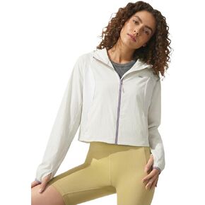BENEUNDER Women's UPF 50+ Lightweight Sun Protection Jacket Athletic Short Hoodie in Saudi Arabia