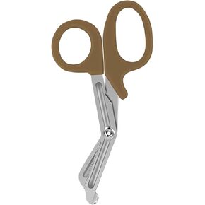 مقص الضمادات - مقص طبي من الفولاذ المقاوم للصدأ للممرضات - مقصات الصدمات غير اللاصقة - مقصات EMT لجميع الأغراض (الرمال، 5.5 بوصة) in Kuwait