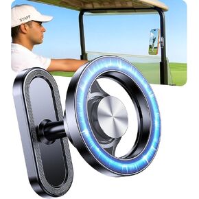 حامل هاتف مغناطيسي لعربة الجولف لحامل صالة الألعاب الرياضية MagSafe 【مغناطيسات قوية】حامل هاتف مغناطيسي لحامل هاتف عربة الجولف لهاتف iPhone 17 16 15 يناسب EZGO Club Car Yamaha Icon ملحقات الجولف للرجال هدايا in Kuwait