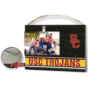 KH Sports Fan Team Color USC Trojans Clip Photo Frame, Holds 4x6 Photo, Trojans Gifts and Home Decor; Display Your Team Spirit with This Southern California Picture Frame in Kuwait