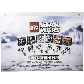 Clear-Ad - LHP-8511 - حامل لافتات مثبت على الحائط من الأكريليك وإطار صورة مقاس 8.5 × 11 (عبوة من 6 قطع) in Kuwait