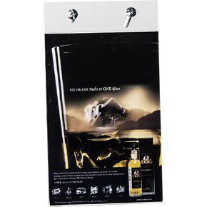 Clear-Ad - LHP-8511 - حامل لافتات مثبت على الحائط من الأكريليك وإطار صورة مقاس 8.5 × 11 (عبوة من 6 قطع) in Kuwait