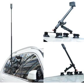 Taisioner Magnetic Camera Mount for Gopro, Strong Magnetic Camera Mount for Car Body Outside with 360°Rotation Ball Head Compatible with Gopro,360 Max,Insta 360,DJI osmo,Akaso Aciton Camera in Kuwait