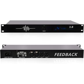 Professional Feedback Suppressor, Audio Processor, 6-In 6-Out Microphone Anti-Howling Frequency Shifter, Feedback Eliminator for Performance Stage Conference and Karaoke, Plug-and-Play Design in Kuwait
