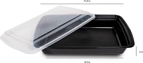 50 sets Rectangle 58oz Meal Prep Containers with lids Microwavable Food Container Plastic BPA Free Rectangle in Saudi Arabia